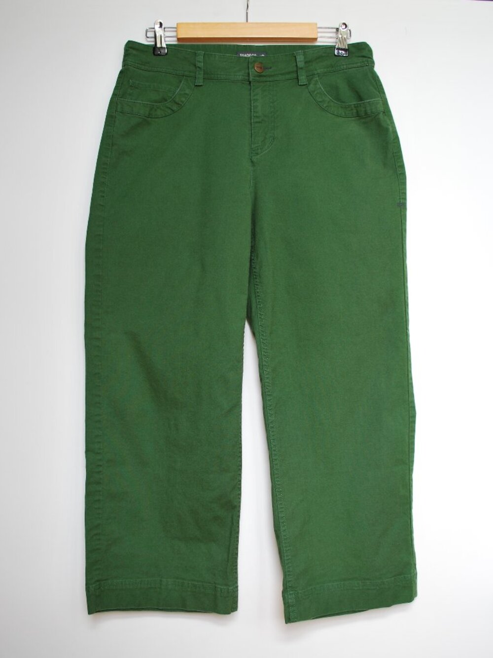 Toad & Co Earthworks Wide Leg Crop Pant | Epidote | 10